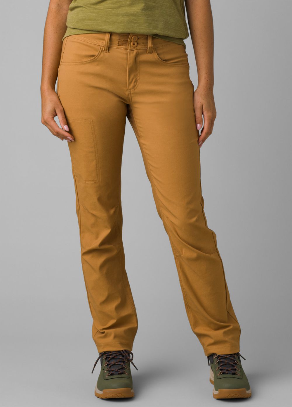 Brown Women\'s PrAna Halle Straight II Pants | 59648-UYQT