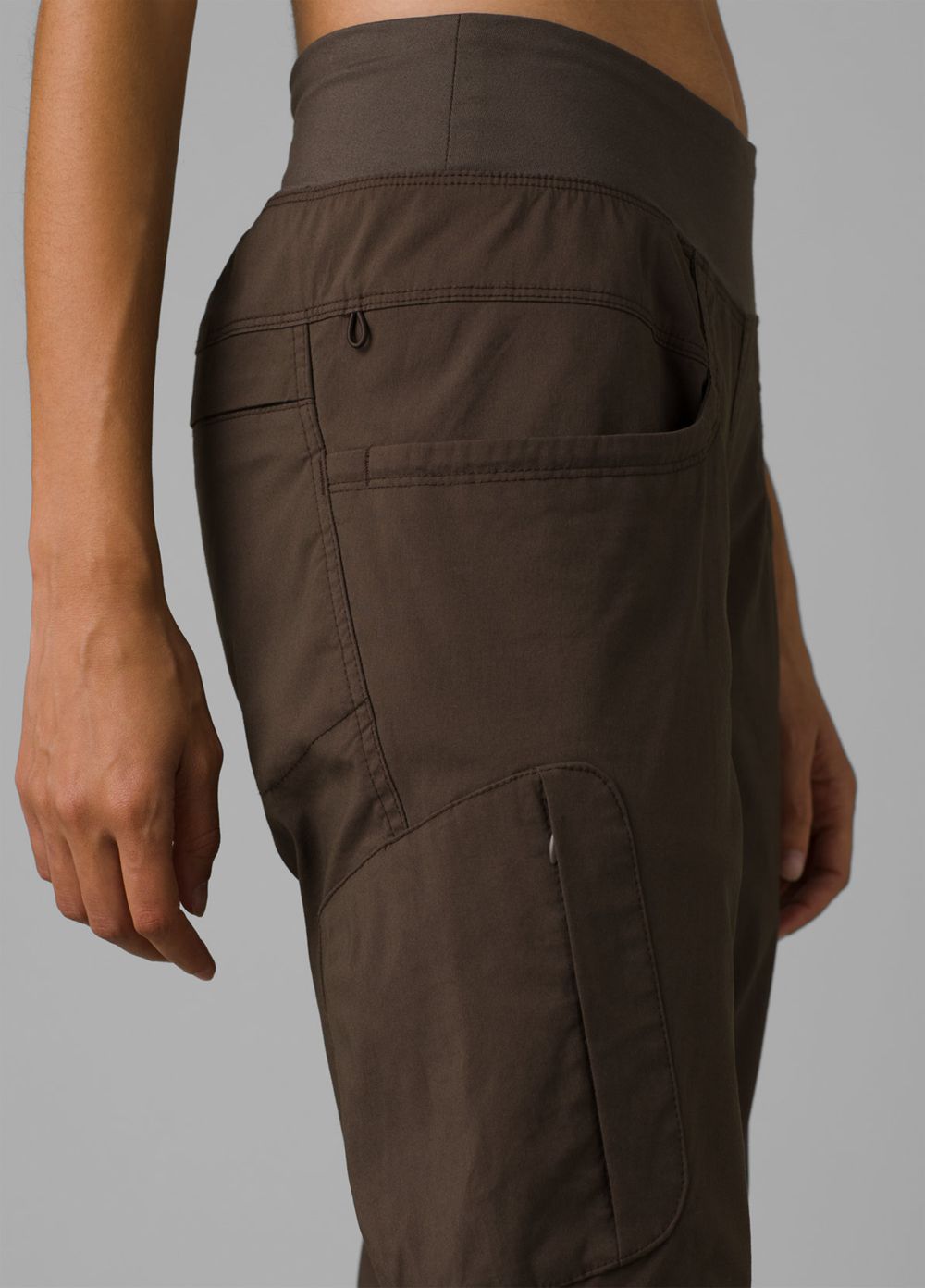 Brown Women's PrAna Kanab Pants | 80467-RBQE