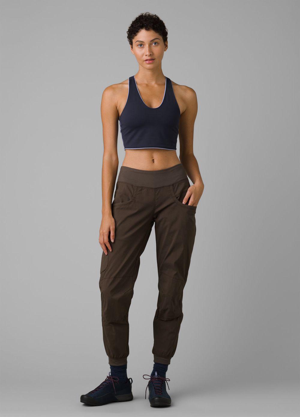 Brown Women's PrAna Kanab Pants | 80467-RBQE