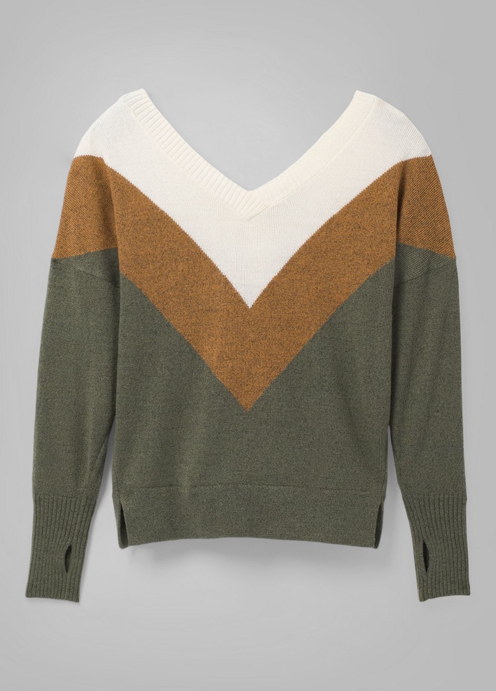 Brown Women's PrAna Norfolk Sweaters | 48915-XZGY