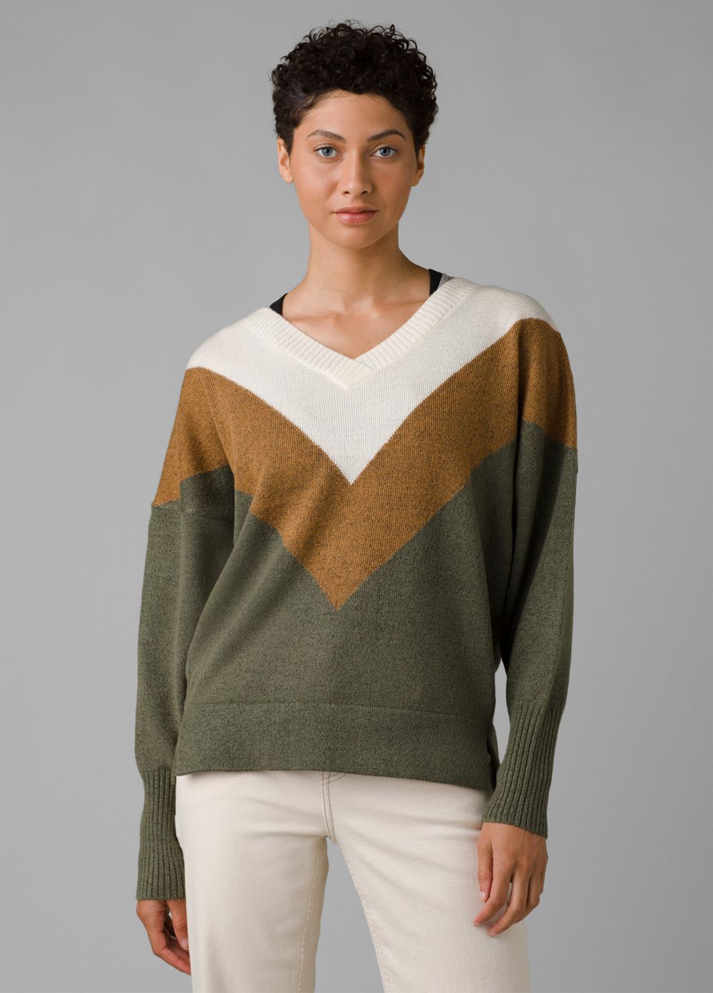 Brown Women\'s PrAna Norfolk Sweaters | 48915-XZGY