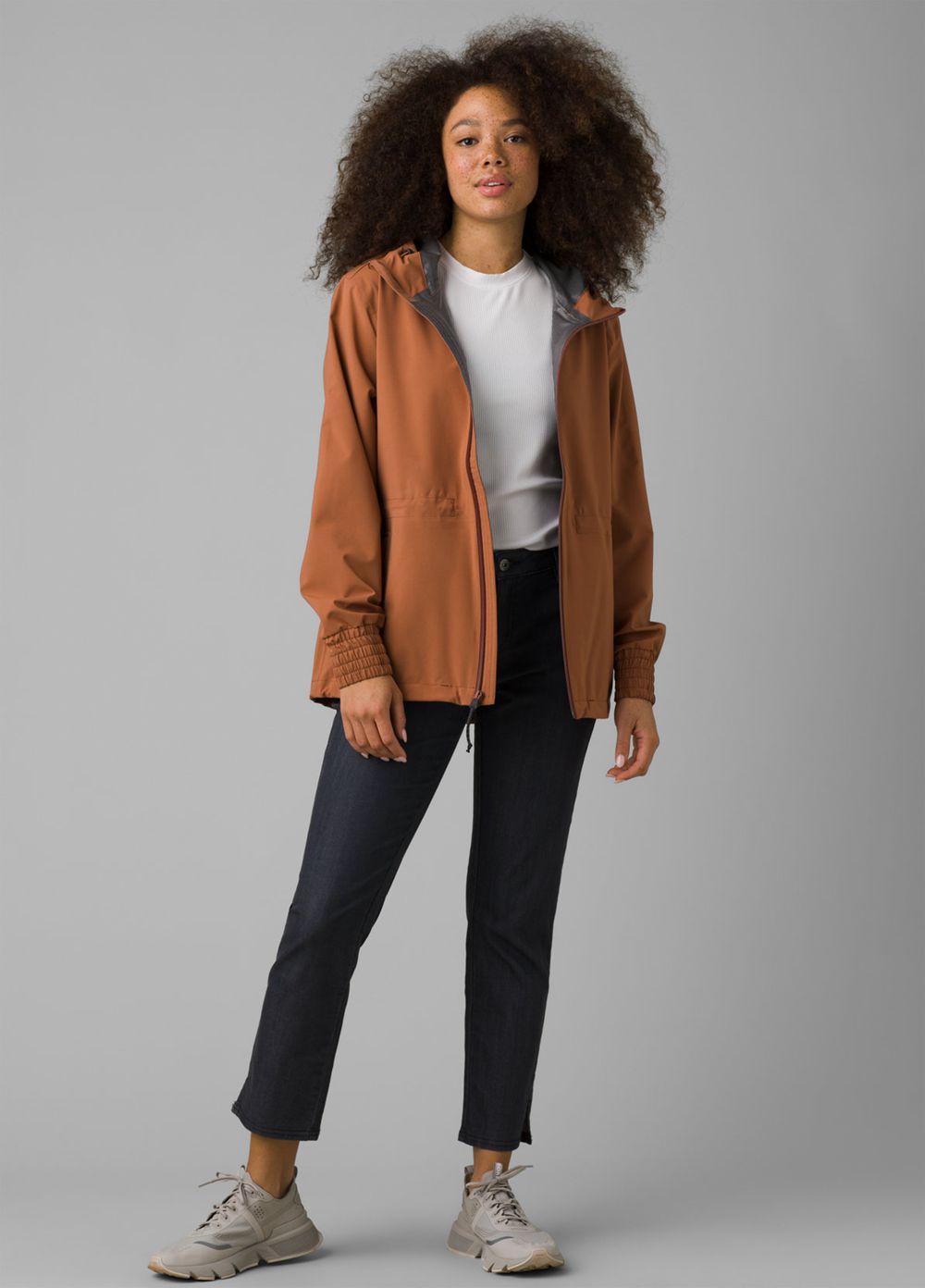 Brown Women's PrAna Othello Falls Jackets | 34176-PHWJ