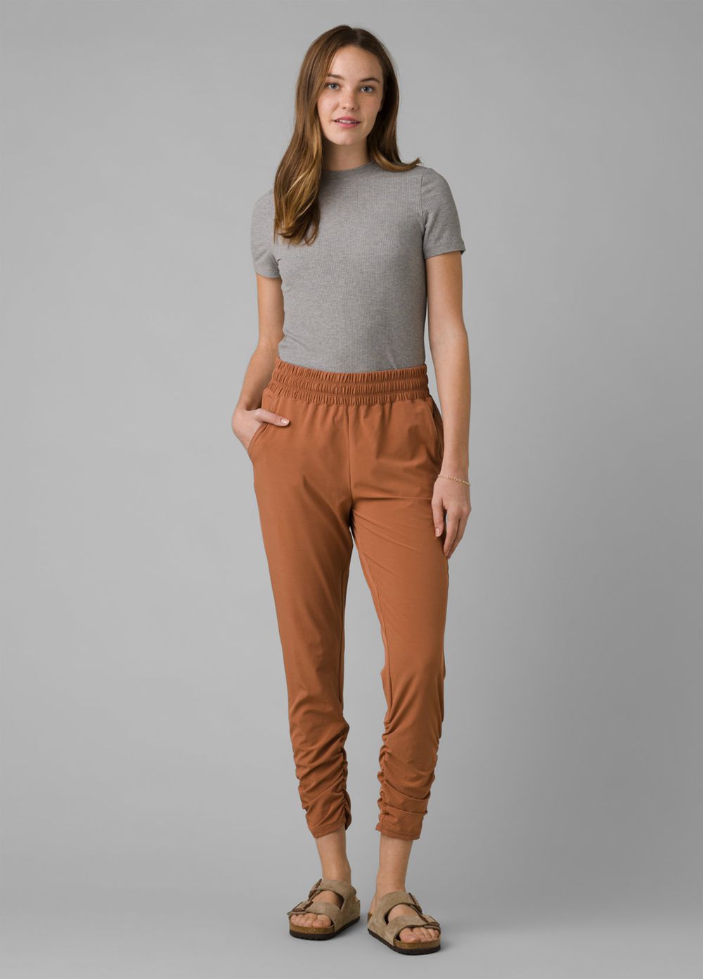 Brown Women's PrAna Railay Pants | 40217-MXIV