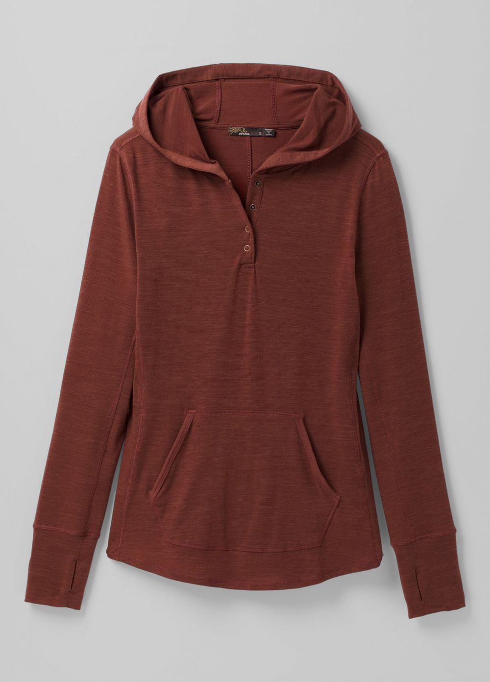 Brown Women's PrAna Sol Protect Hoodie | 24037-YOTQ