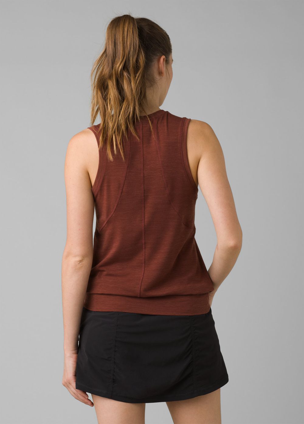 Brown Women's PrAna Sol Protect Tank Top | 08265-AGVY