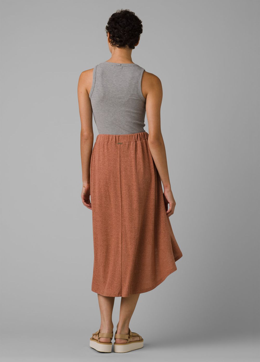 Brown Women's PrAna Tidal Wave Skirts | 32894-YQST