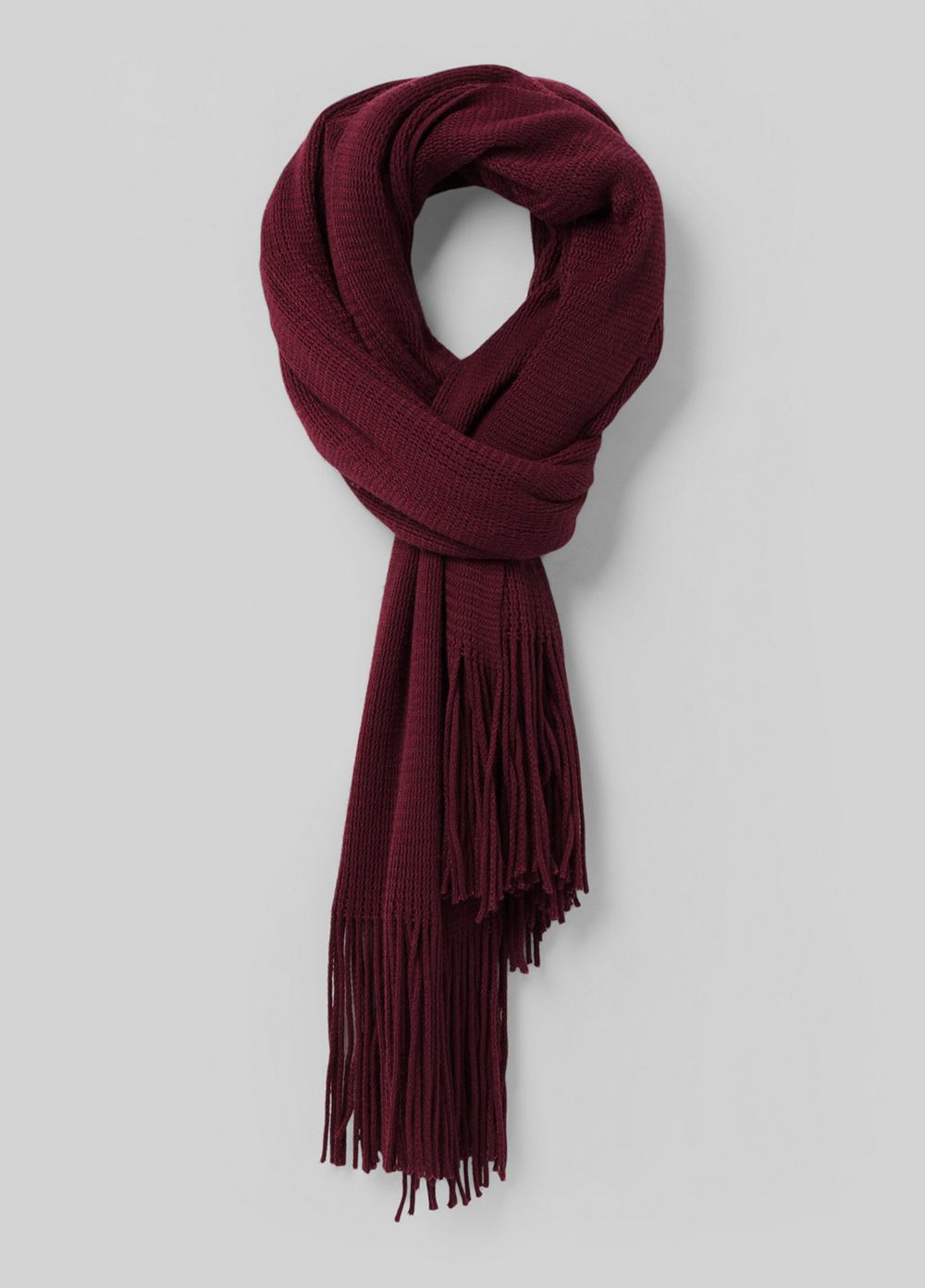 Burgundy Women's PrAna Karsee Scarf | 82059-PECW