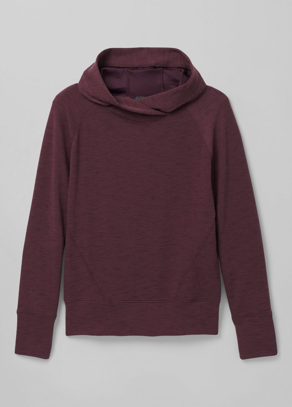 Burgundy Women's PrAna Sunrise Hoodie | 46587-LWIA