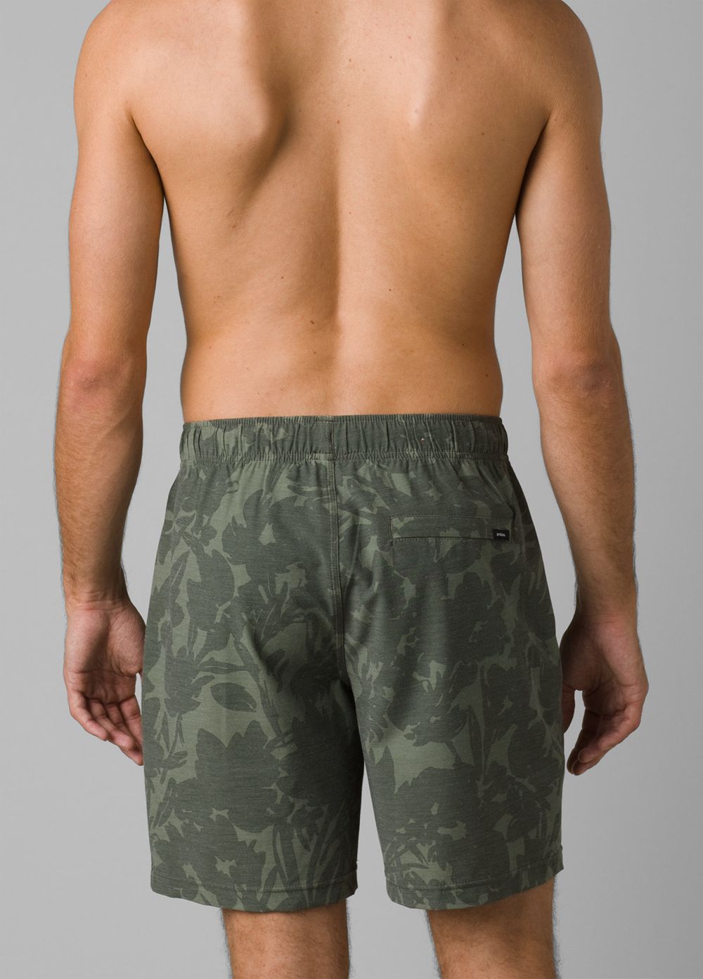 Camouflage Men's PrAna Metric E-Waist Boardshorts | 35904-SRYC