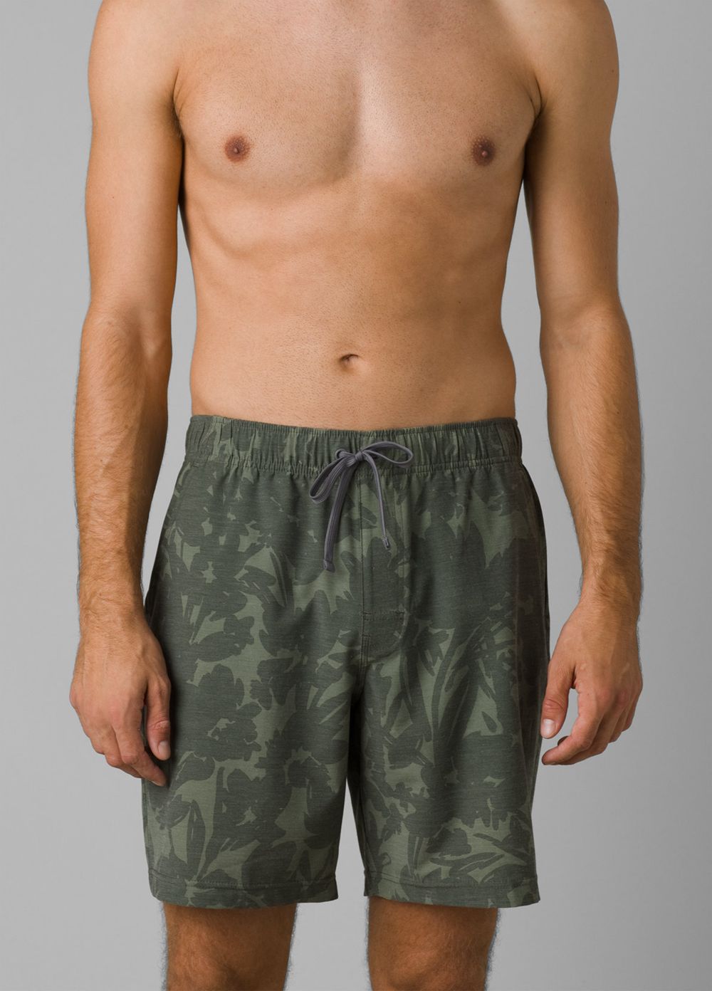 Camouflage Men\'s PrAna Metric E-Waist Boardshorts | 35904-SRYC