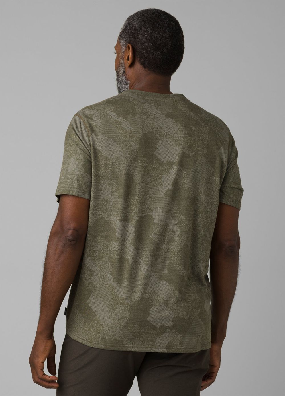 Camouflage Men's PrAna Prospect Heights Graphic Short Sleeve T-Shirts | 76901-DYVP