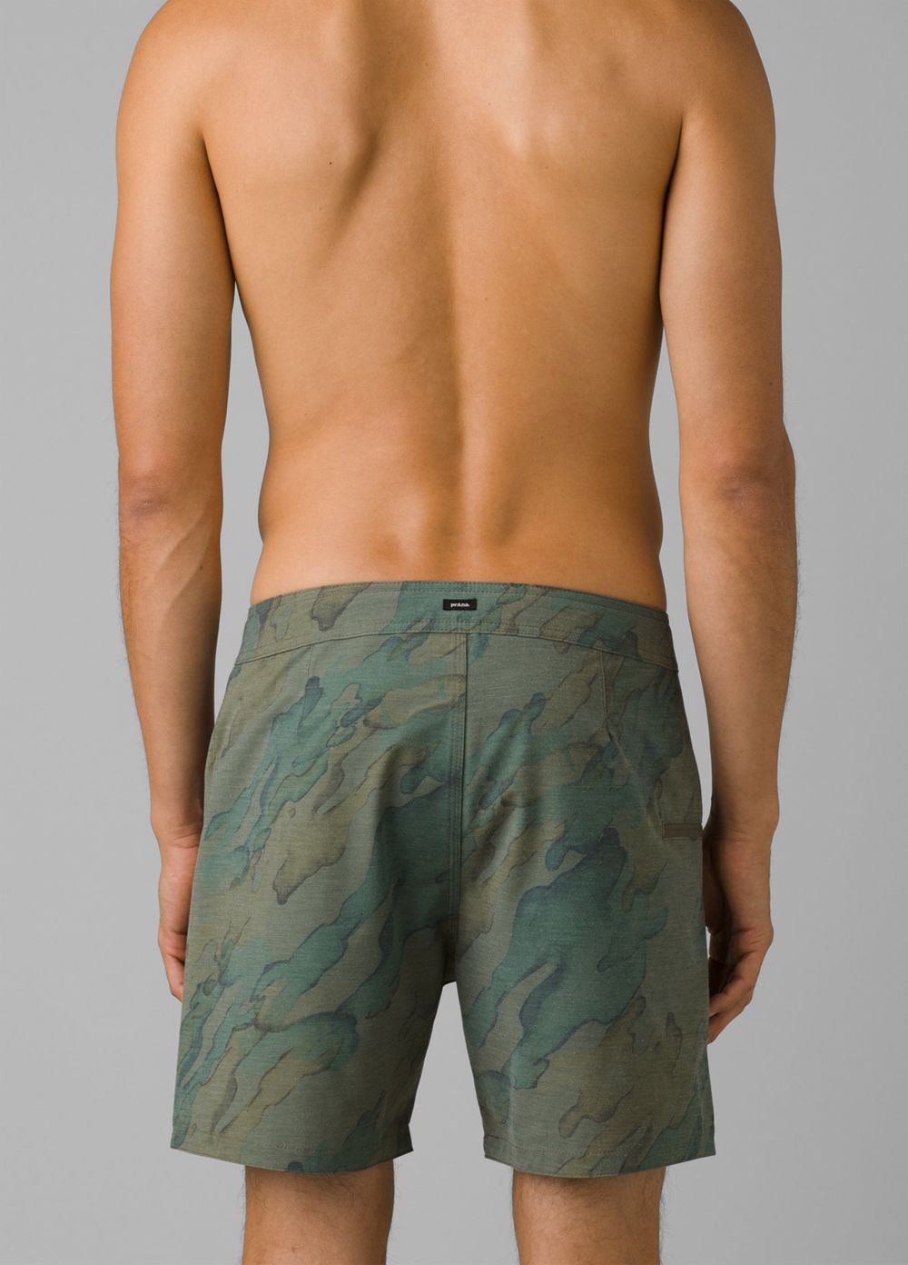 Camouflage Men's PrAna Rock Shock Boardshorts | 31245-VARI