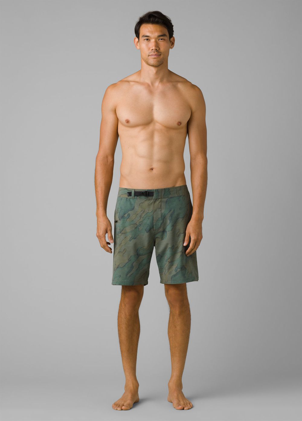 Camouflage Men's PrAna Rock Shock Boardshorts | 31245-VARI