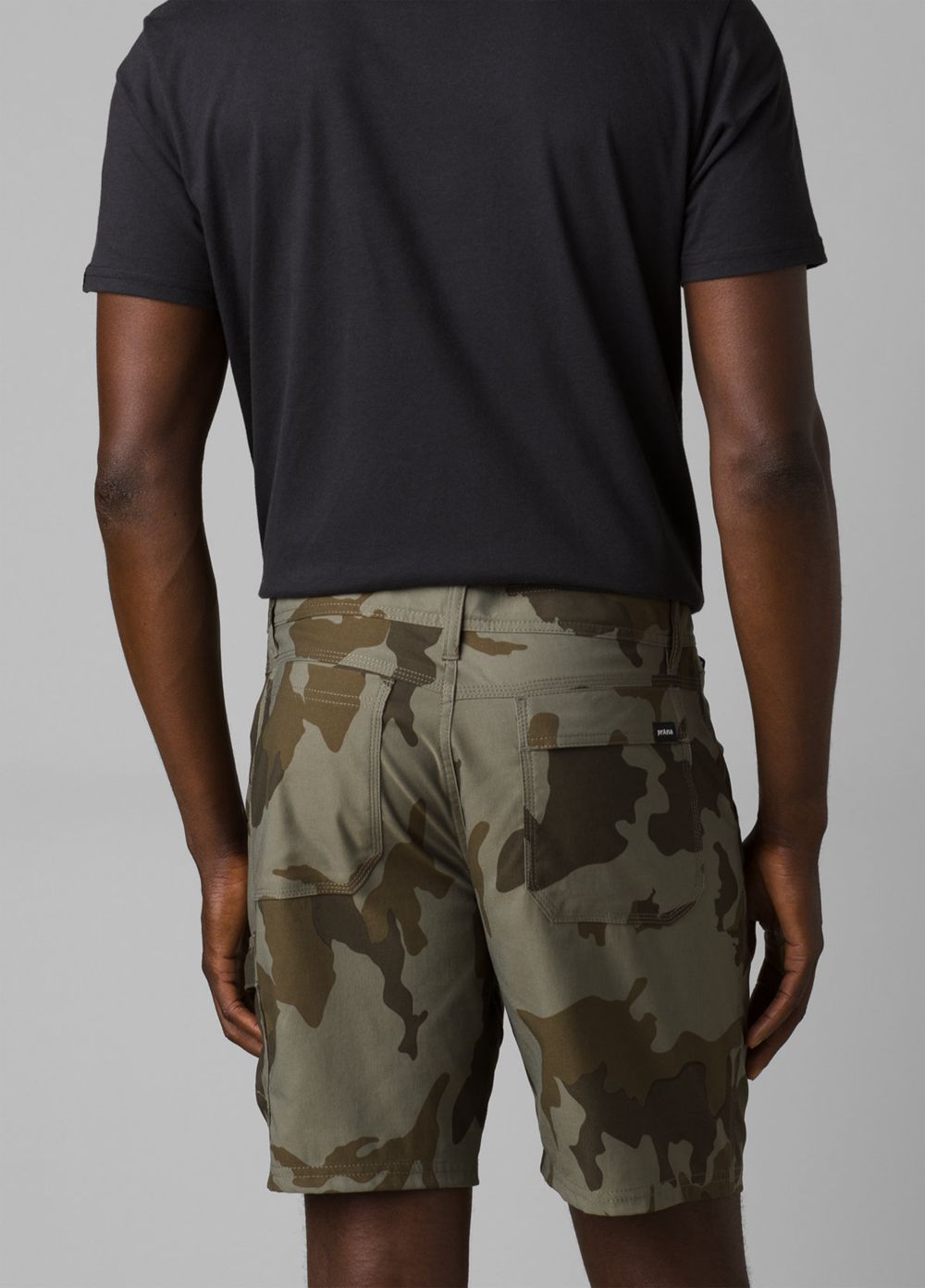 Camouflage Men's PrAna Stretch Zion II Shorts | 82560-ZGBS