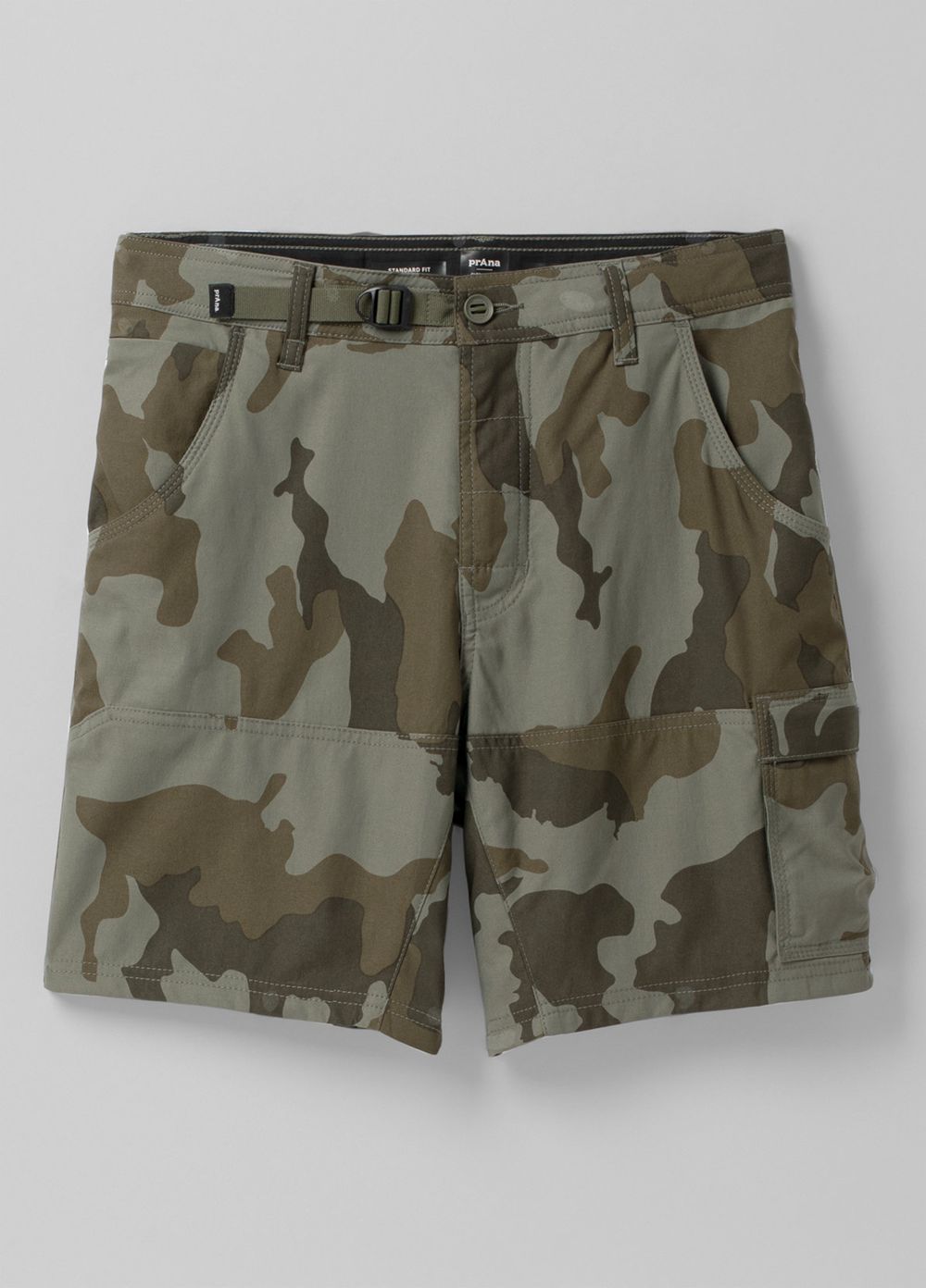 Camouflage Men's PrAna Stretch Zion II Shorts | 82560-ZGBS