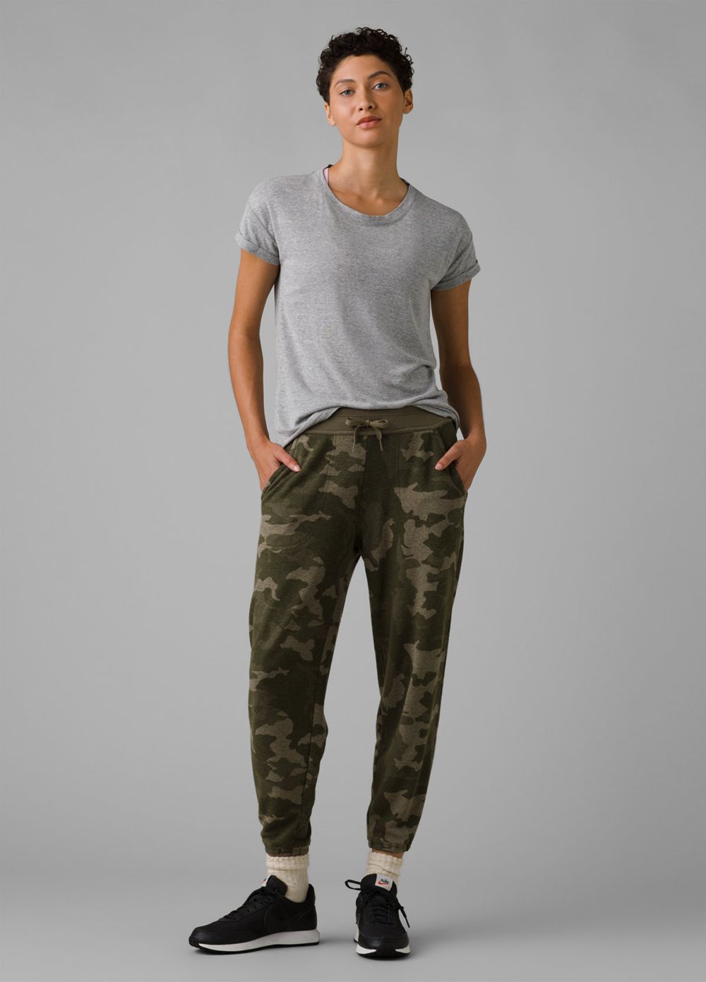 Camouflage Women's PrAna Cozy Up Ankle Pants | 36024-LFZY