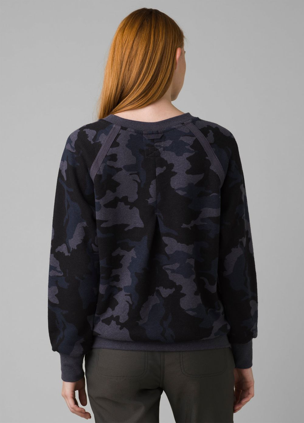 Camouflage Women's PrAna Cozy Up Sweatshirt | 70521-ZLPB