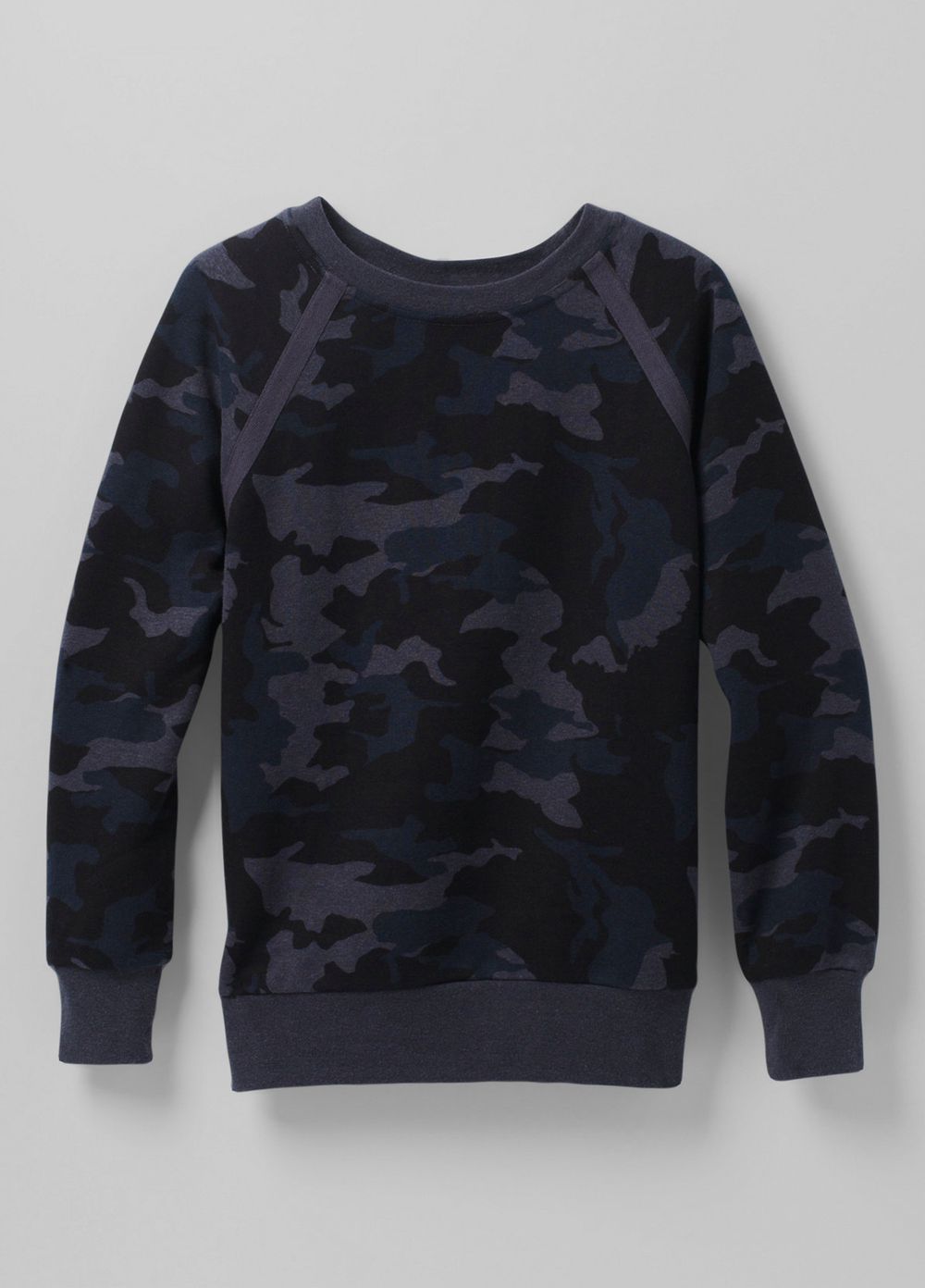 Camouflage Women's PrAna Cozy Up Sweatshirt | 70521-ZLPB