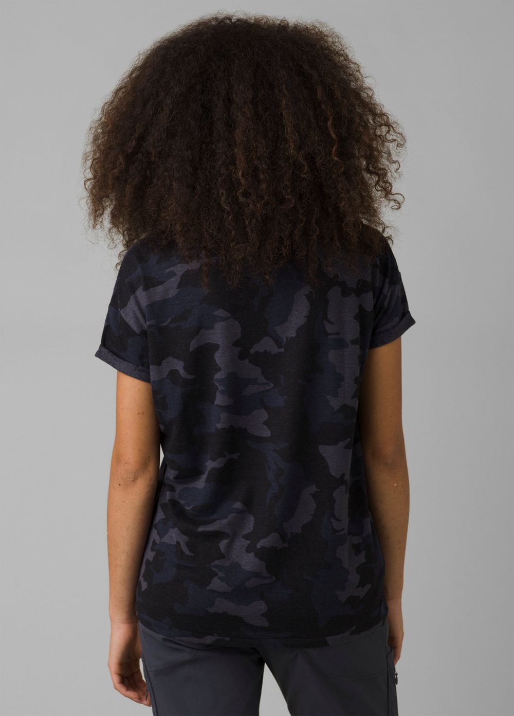 Camouflage Women's PrAna Cozy Up T-Shirts | 68732-BEMZ