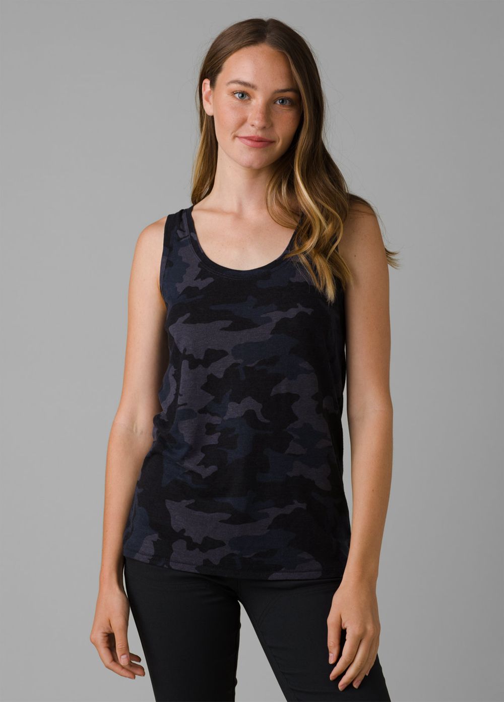 Camouflage Women's PrAna Cozy Up Tank Top | 05327-HBWR