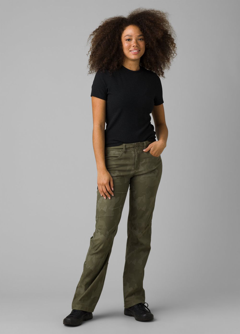 Camouflage Women's PrAna Halle II Pants | 36279-ACVZ