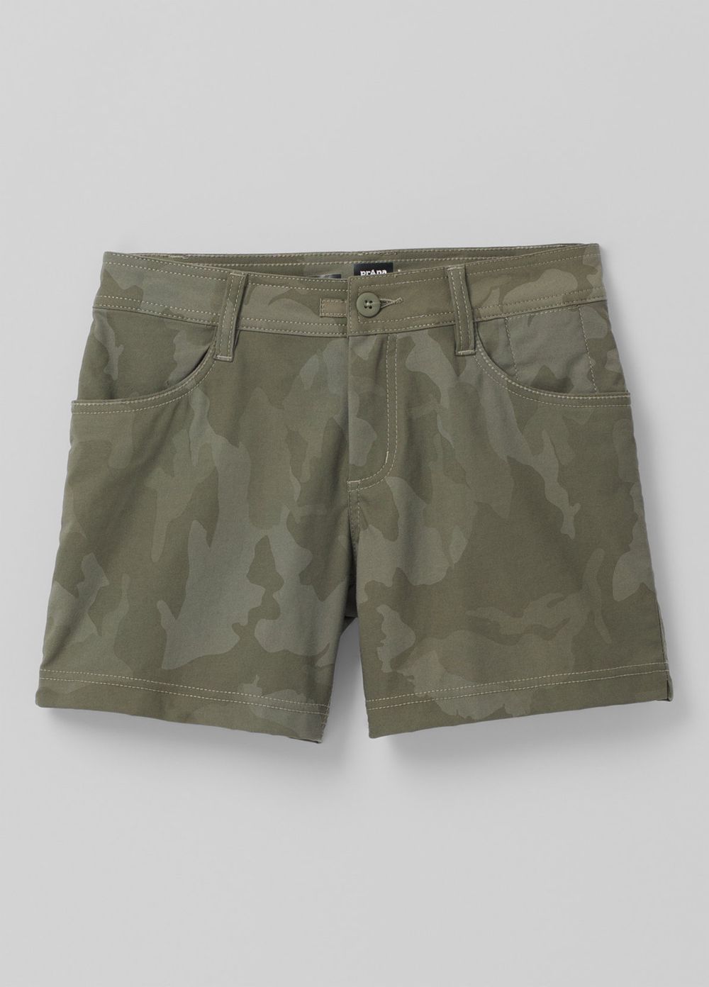 Camouflage Women's PrAna Halle II Shorts | 68395-QHDV