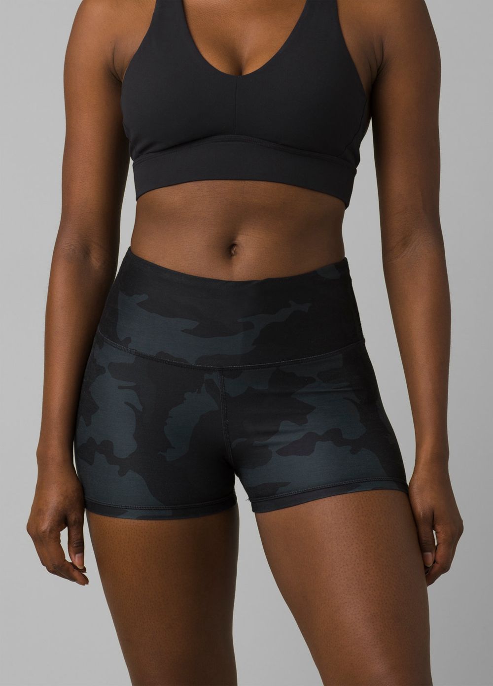 Camouflage Women\'s PrAna Layna Shorts | 59837-RKZS