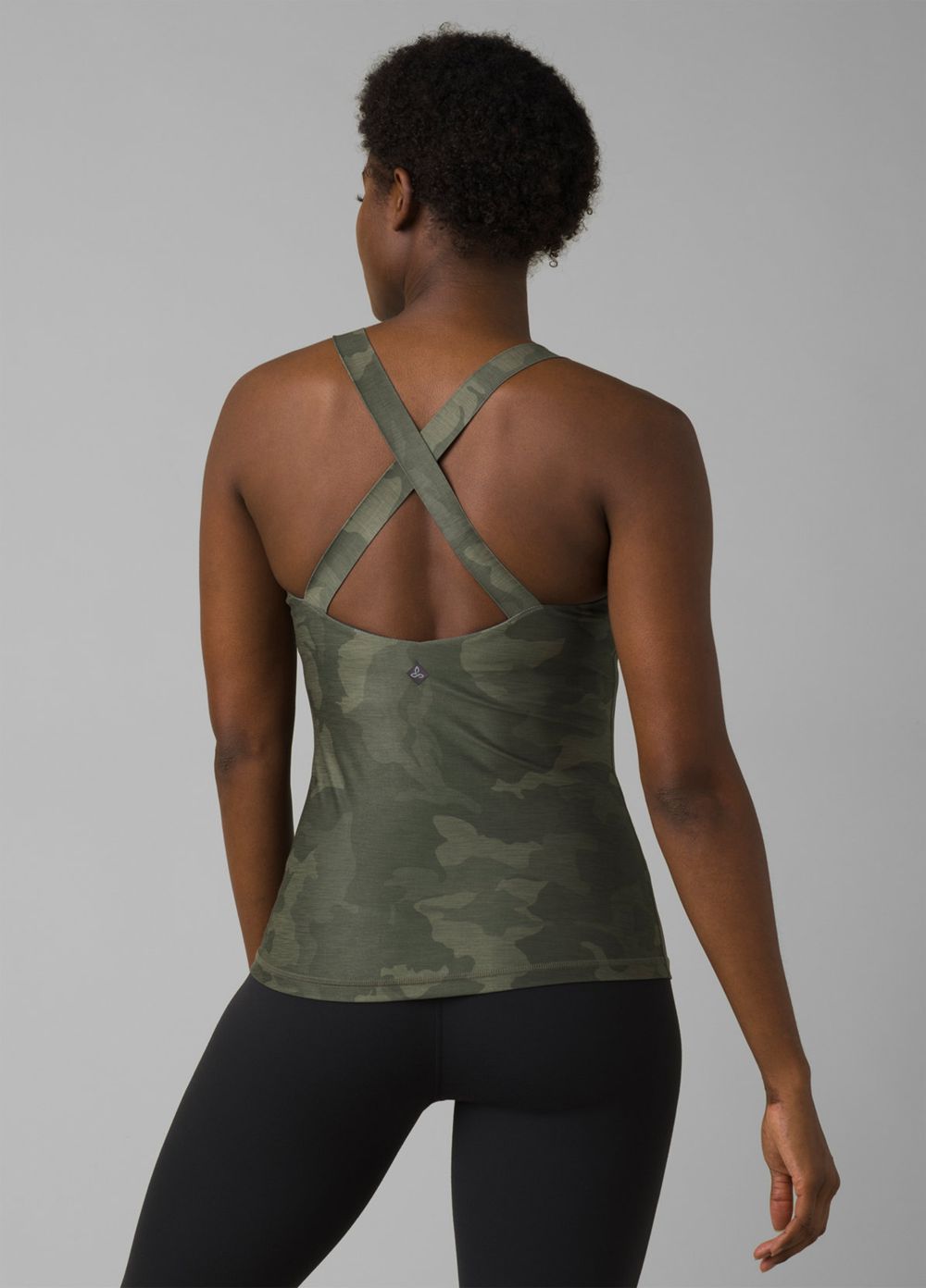 Camouflage Women's PrAna Layna Tank Top | 51794-GZSH