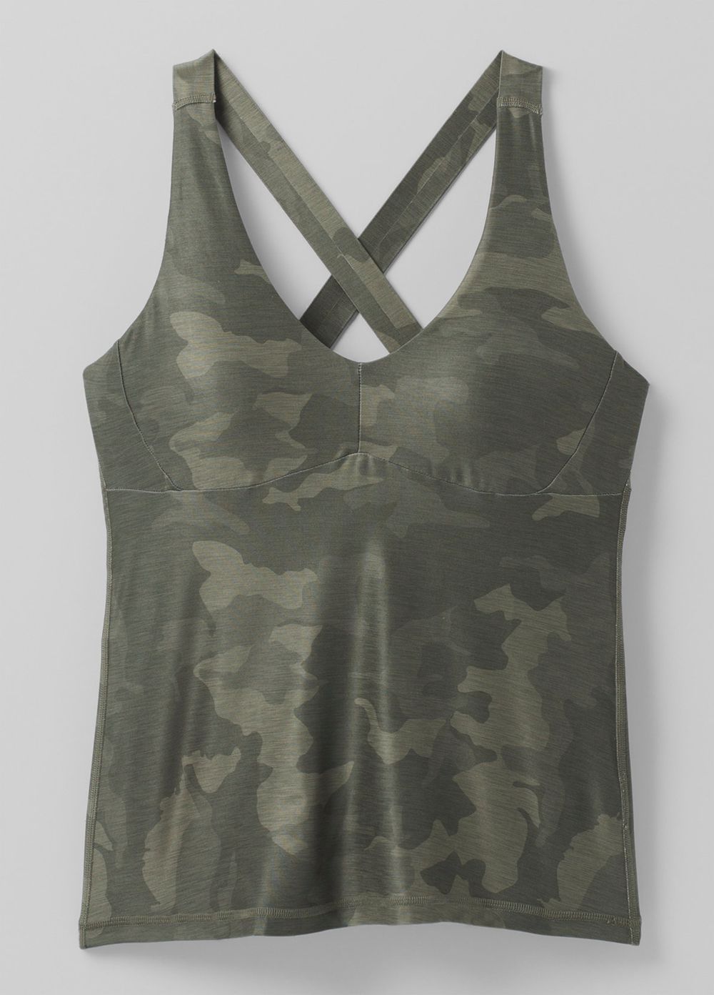 Camouflage Women's PrAna Layna Tank Top | 51794-GZSH