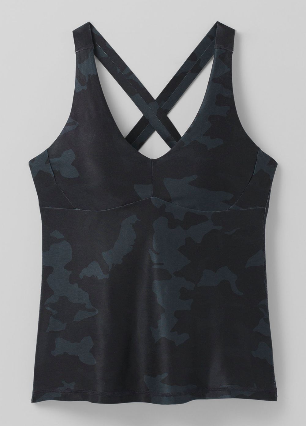 Camouflage Women's PrAna Layna Tank Top | 52910-ZNWC