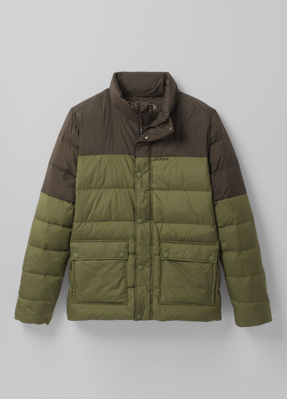 Green Men's PrAna North Palisade Jackets | 13689-DKWI