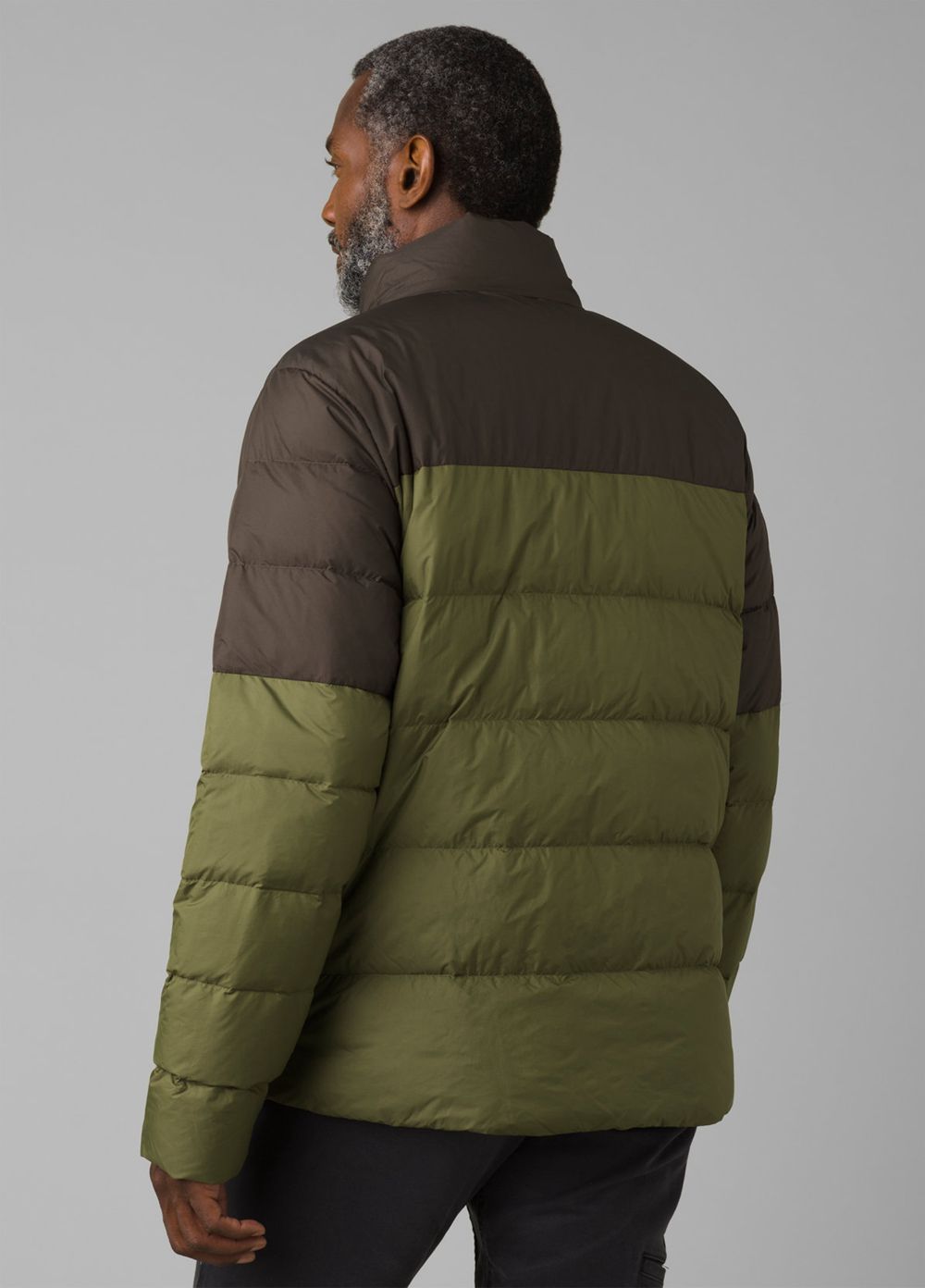 Green Men's PrAna North Palisade Jackets | 13689-DKWI