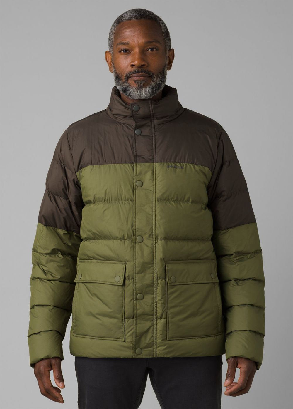 Green Men's PrAna North Palisade Jackets | 13689-DKWI