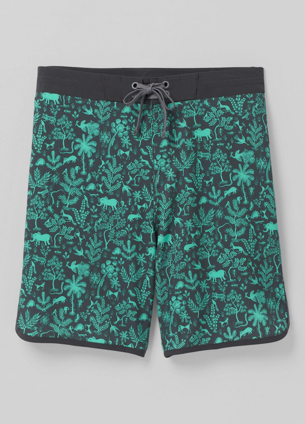 Green Men's PrAna Roots Studio Boardshorts | 10275-XMAY