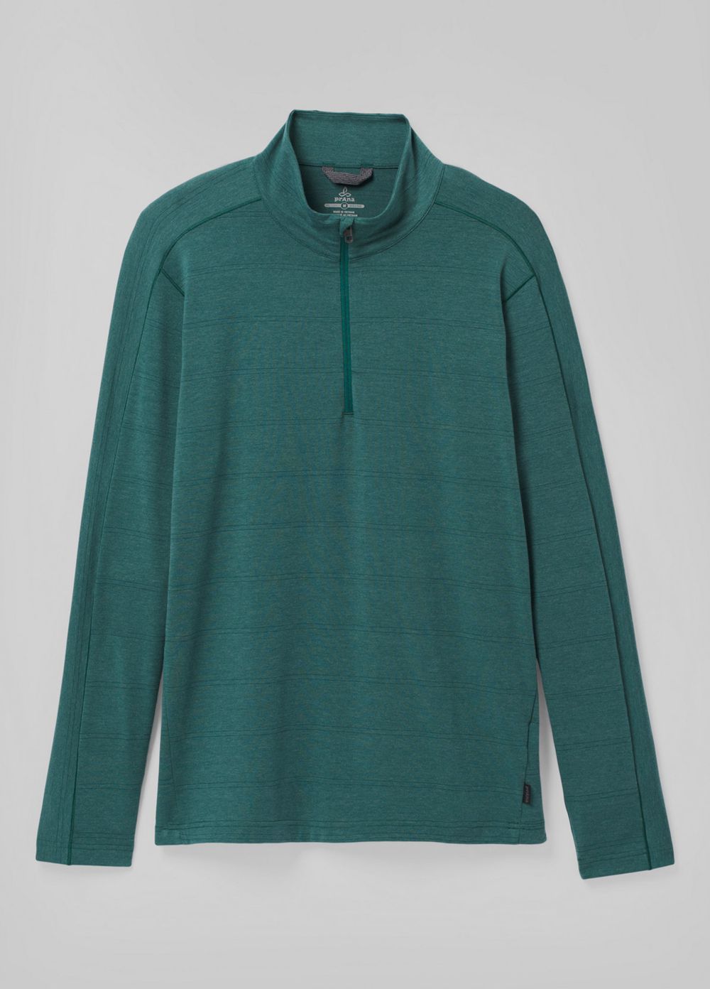 Green Men's PrAna Watchtower 1/2 Zip Sweaters | 86125-RTPW