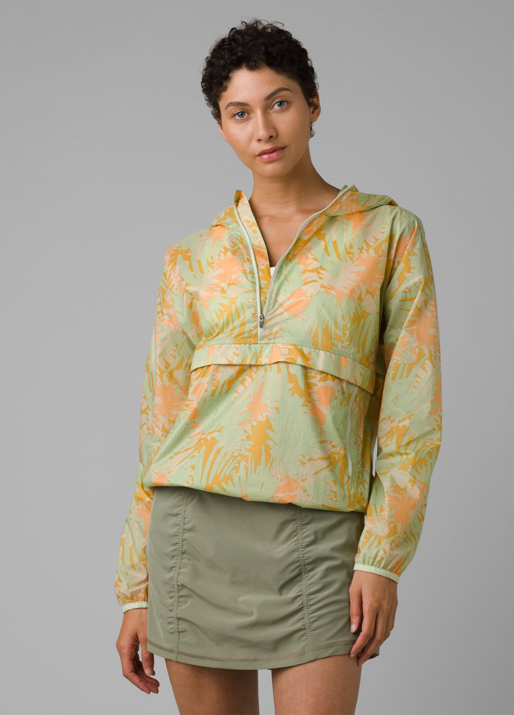 Green Women\'s PrAna Whistler Anorak Jackets | 30259-JVOU