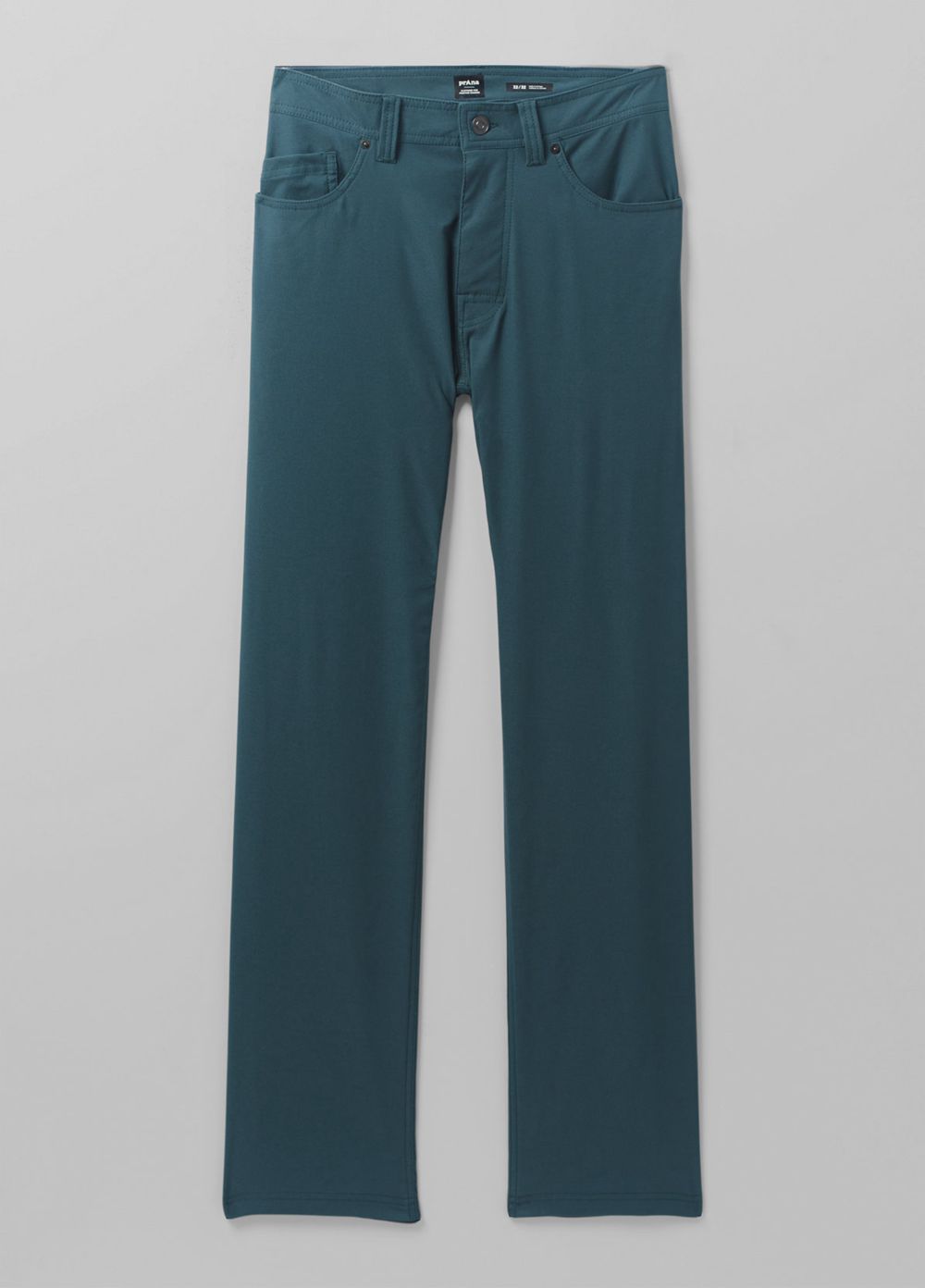 Grey Blue Men's PrAna Brion II Pants | 08352-NQOL