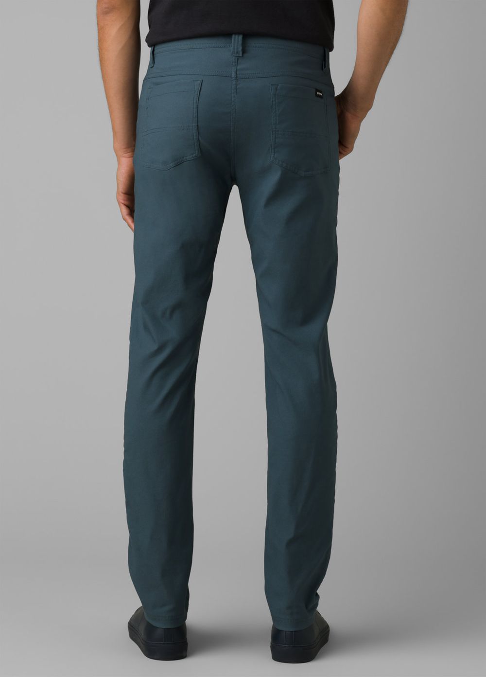 Grey Blue Men's PrAna Brion Slim II Pants | 24605-KHUQ