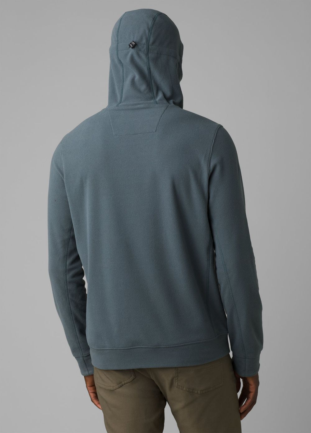 Grey Blue Men's PrAna Coldstream Hoodie | 42638-KSQR