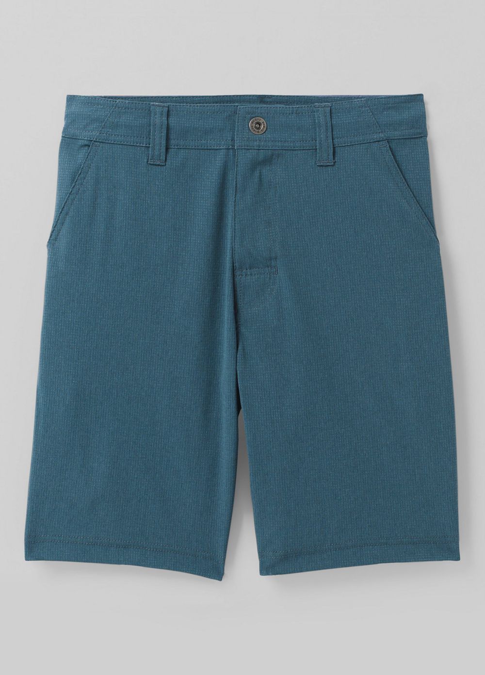 Grey Blue Men's PrAna Hybridizer Shorts | 19785-AMNK