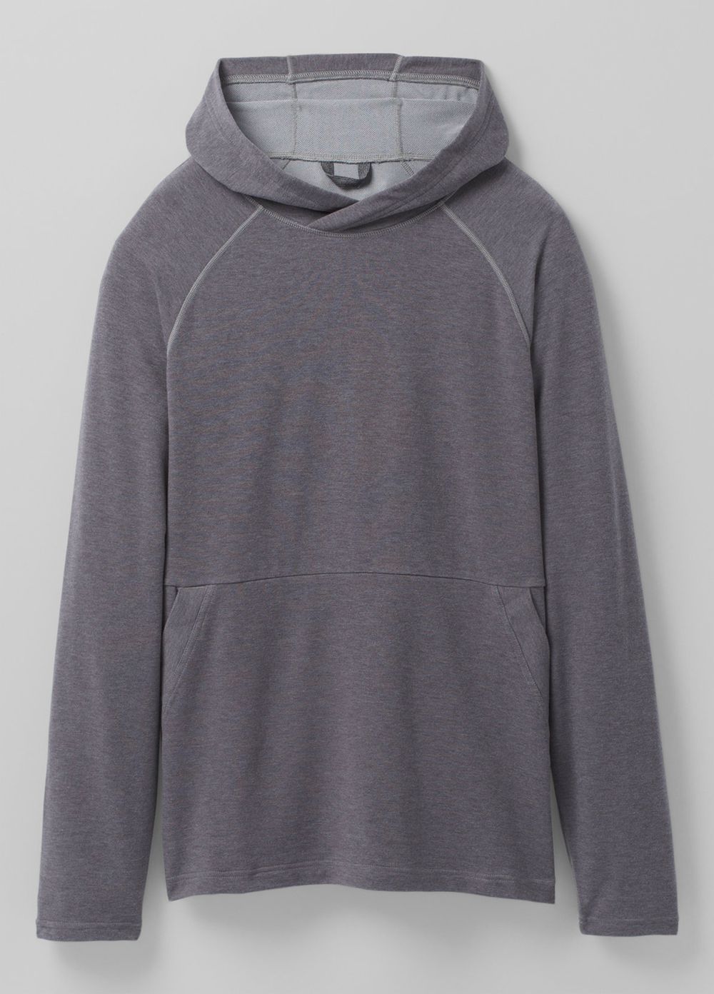 Grey Men's PrAna Altitude Tracker Hoodie | 20968-NOIU