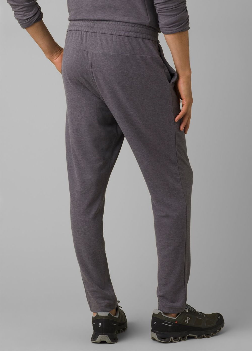 Grey Men's PrAna Altitude Tracker Pants | 69278-MFWN