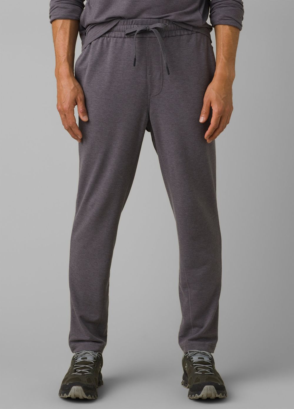 Grey Men\'s PrAna Altitude Tracker Pants | 69278-MFWN