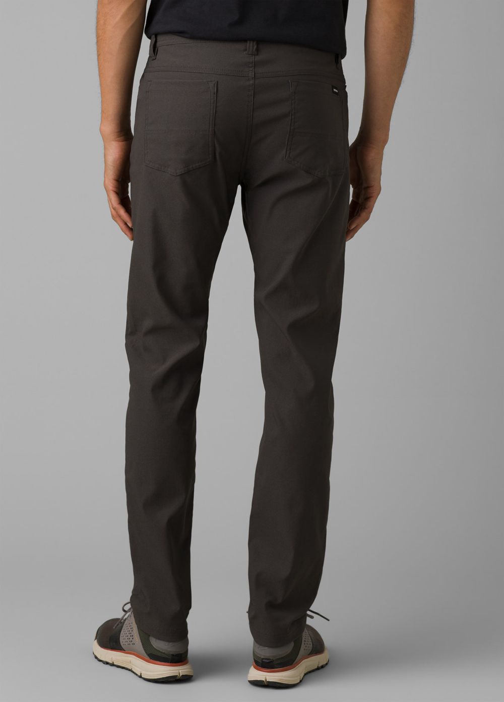 Grey Men's PrAna Brion Slim II Pants | 48960-DUMK