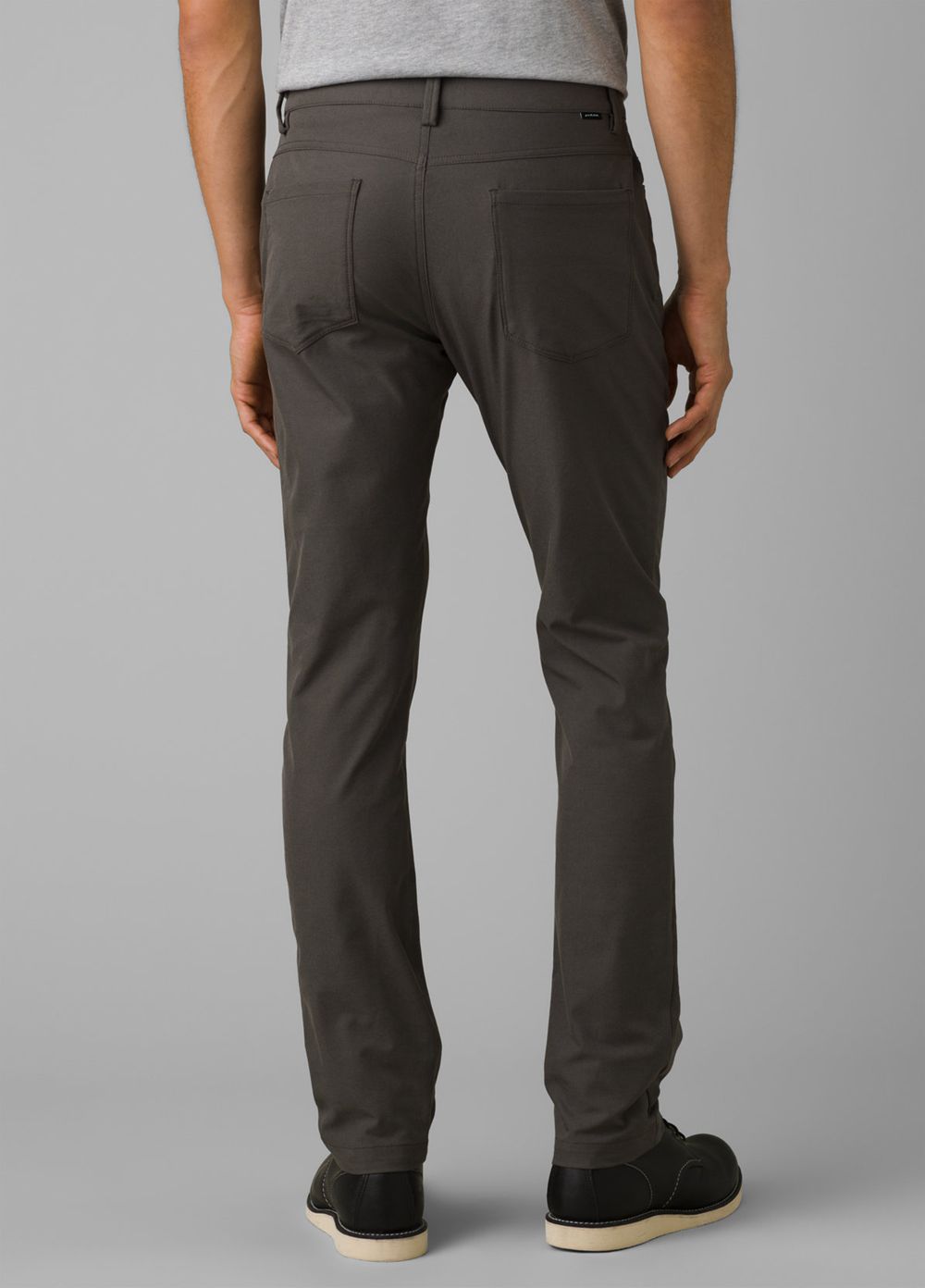 Grey Men's PrAna Decoder Pants | 18735-ILOV