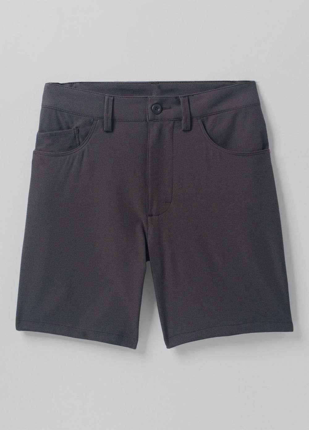 Grey Men's PrAna Decoder Shorts | 71432-JBDE