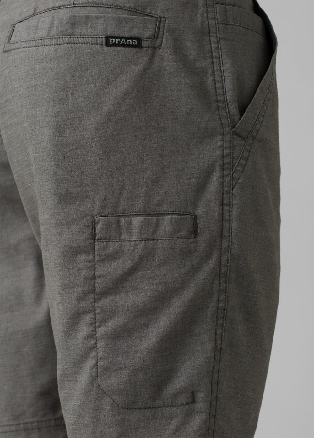 Grey Men's PrAna Furrow Shorts | 34517-DKFM