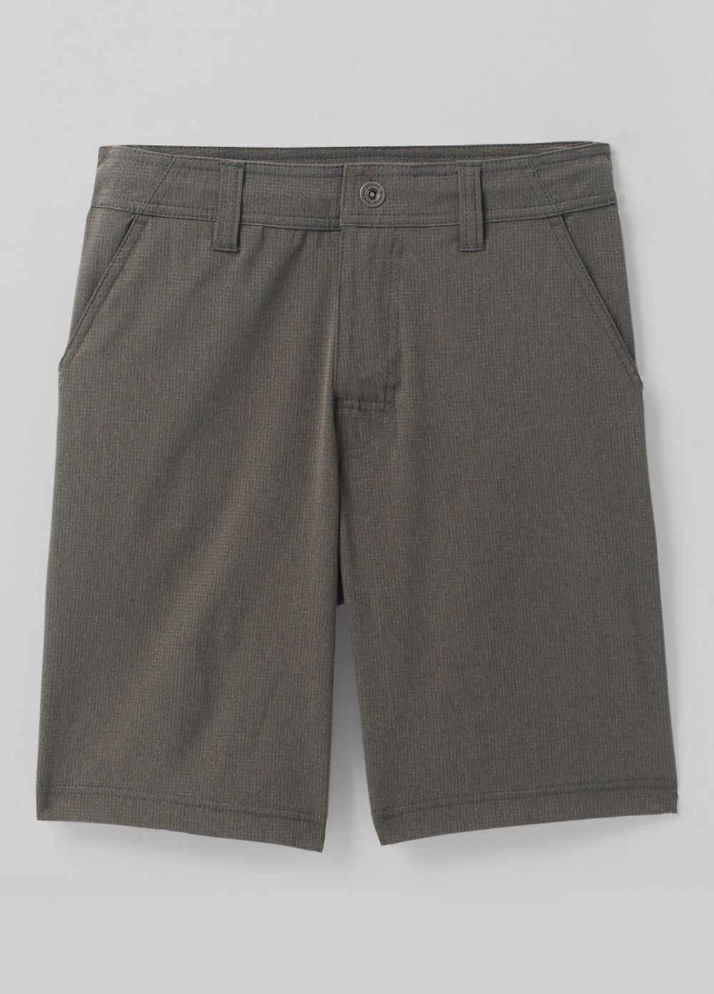 Grey Men's PrAna Hybridizer Shorts | 16238-MGAO