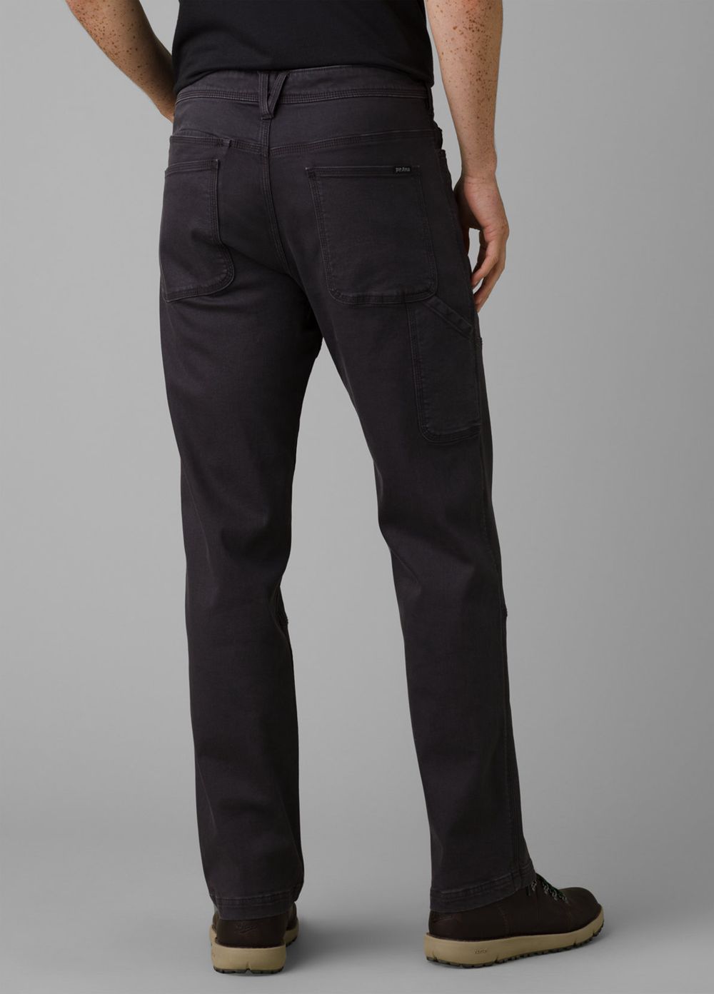 Grey Men's PrAna Station Pants | 91027-NMQY