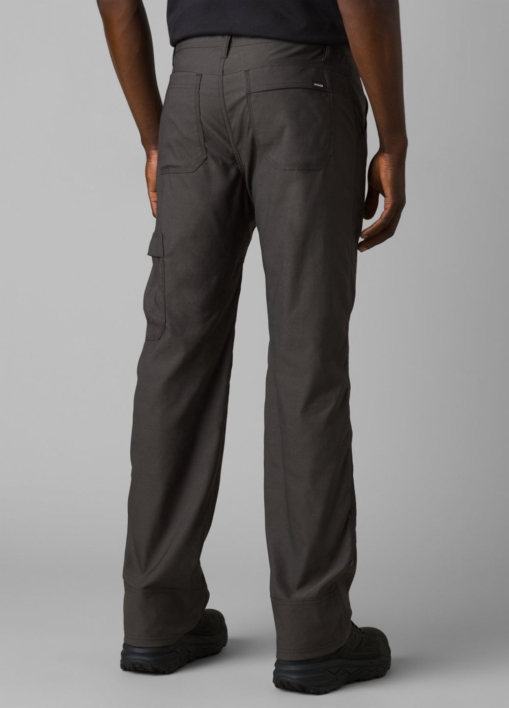 Grey Men's PrAna Stretch Zion II Pants | 53761-TXYI